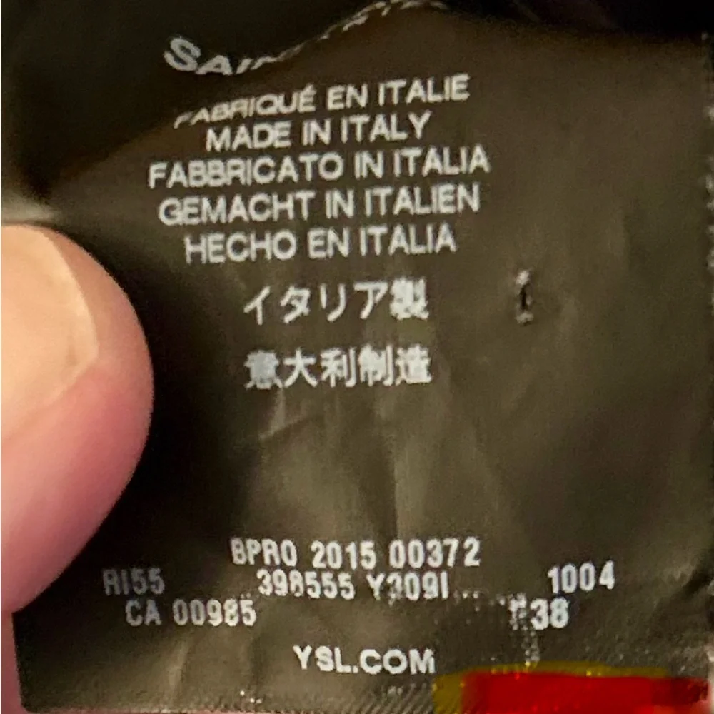 Saint Laurent Black and White STAR ⭐️ Pattern Dress! - Picture 9 of 9